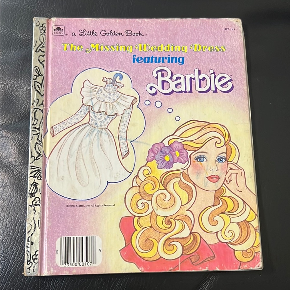 The Missing Wedding Dress Featuring Barbie Book